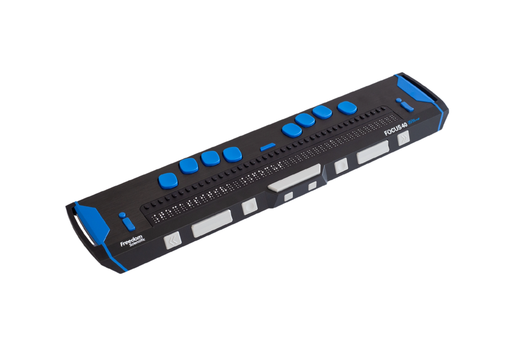 Linha braile Focus 40 Blue com 40 células e teclado de comandos